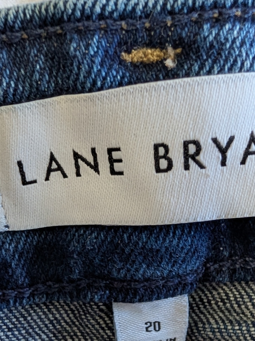 Lane Bryant Flex Magic Waistband Girlfriend Straight Jeans Womens 20 Distressed - Picture 7 of 10